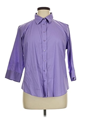 Lady Hathaway 3/4 Sleeve Button-Down Shirt (view 1)