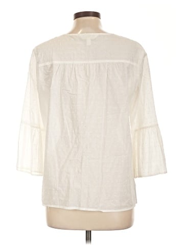 Land' n Sea 3/4 Sleeve Blouse (view 2)