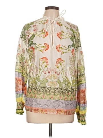 Alice + Olivia Long Sleeve Blouse (view 1)