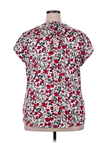 EXLURA Short Sleeve Blouse (view 2)