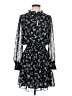 Nine Britton 100% Polyester Black Casual Dress Size XS - photo 1