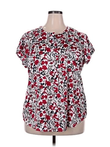 EXLURA Short Sleeve Blouse (view 1)