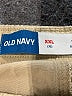 Old Navy Solid Ivory Gray Khakis Size 18 - photo 3