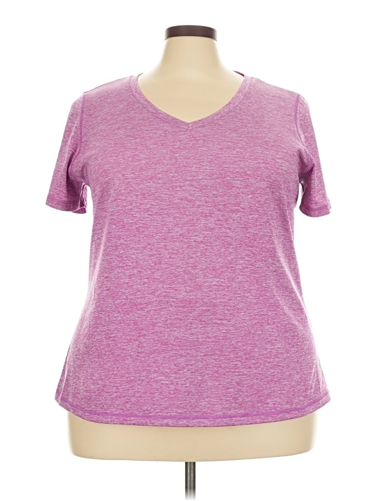 Pre-owned Ideology Active T-shirt In Purple