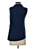 Style&Co 100% Rayon Blue Sleeveless Button-Down Shirt Size S - photo 2