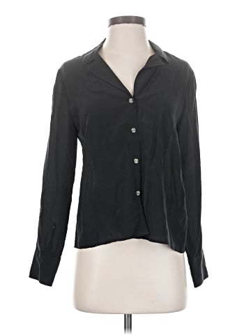 Los Angeles Atelier & Other Stories Long Sleeve Silk Top (view 1)