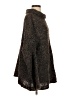 Free People Tweed Brown Poncho Size S - photo 4