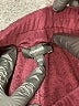 Express Solid Burgundy Casual Pants Size S - photo 7