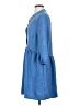 DKNY 100% Polyester Blue Casual Dress Size 2 - photo 5