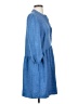 DKNY 100% Polyester Blue Casual Dress Size 2 - photo 4