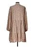Three Sixty Five 100% Viscose Chevron-herringbone Brown Casual Dress Size L - photo 2