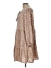 Three Sixty Five 100% Viscose Chevron-herringbone Brown Casual Dress Size L - photo 5