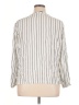 Alexander Jordan 100% Rayon Stripes Ivory 3/4 Sleeve Blouse Size 1X - photo 2