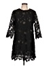 Native Rose Black Cocktail Dress Size L - photo 1