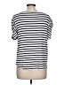Green Envelope Silver Short Sleeve Top Size L - photo 2
