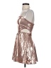 Forever 21 Metallic Gold Cocktail Dress Size S - photo 5