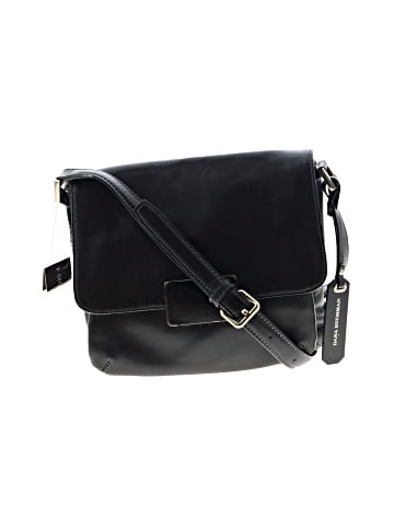 Dana Buchman Leather Crossbody Bag (view 1)