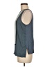 Ann Taylor LOFT Outlet 100% Polyester Teal Sleeveless Top Size M - photo 5