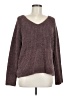 Lucky Brand 100% Polyester Brown Pullover Sweater Size M - photo 1
