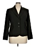 Studio 1 100% Polyester Black Blazer Size 14 - photo 1