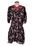 Feathers 100% Rayon Paisley Black Romper Size S - photo 2