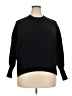 Assorted Brands Solid Black Pullover Sweater Size XXL (estimated) - photo 1