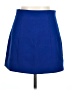 Zara Solid Blue Casual Skirt Size L - photo 1