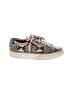 J/Slides Animal Print Tan Sneakers Size 6 - photo 1