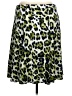 C established 1946 Animal Print Green Casual Skirt Size XL - photo 2