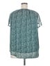Unbranded Teal Short Sleeve Blouse Size 2X - photo 2