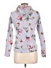 Joules 100% Cotton Floral Blue Pullover Hoodie Size 10 - photo 2