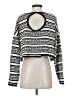 Saltwater LUXE Stripes Black Pullover Sweater Size S - photo 2