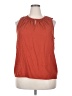 Croft & Barrow 100% Rayon Red Sleeveless Blouse Size XXL - photo 1