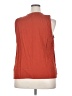 Croft & Barrow 100% Rayon Red Sleeveless Blouse Size XXL - photo 2