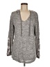 Miss Chievous Gray Long Sleeve Top Size M - photo 1