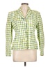 Jones New York 100% Polyester Tweed Green Blazer Size 10 - photo 1