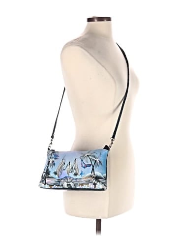 Artistic Expressions by Sharif Leather Crossbody Bag (view 2)