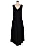 Spense Solid Black Casual Dress Size S - photo 1