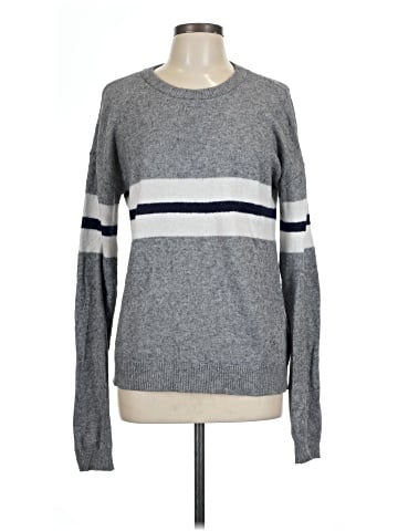 Hem & Thread Pullover Sweater (view 1)