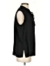 Joe Fresh 100% Polyester Black Sleeveless Blouse Size S - photo 4