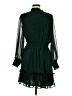 CeCe 100% Polyester Polka Dots Green Casual Dress Size M - photo 2