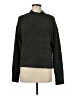 Sanctuary 100% Polyester Tweed Green Turtleneck Sweater Size M - photo 1