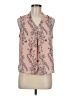 Worthington 100% Polyester Pink Sleeveless Blouse Size M (petite) - photo 1