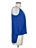 Leyden 100% Polyester Solid Blue Sleeveless Blouse Size XS - photo 4