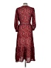 Max Studio Paisley Red Casual Dress Size L - photo 2