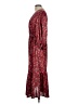 Max Studio Paisley Red Casual Dress Size L - photo 5