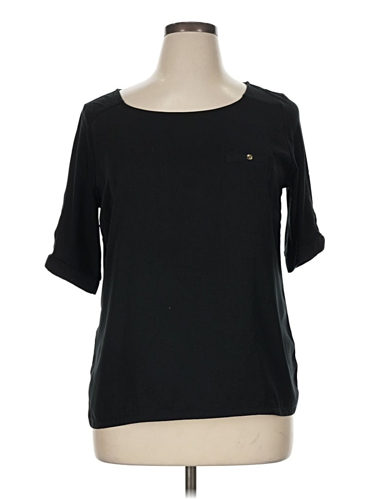 Pre-owned The Limited 3/4 Sleeve T-shirt In Black