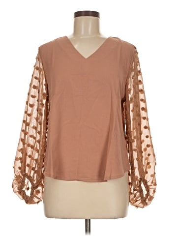 Doublju Long Sleeve Blouse (view 1)