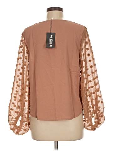 Doublju Long Sleeve Blouse (view 2)