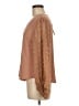 Doublju 100% Polyester Brown Long Sleeve Blouse Size M - photo 5